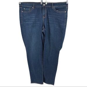 TORRID Denim blue jeans 26 26T NEW NWT pants plus size sized straight leg skinny